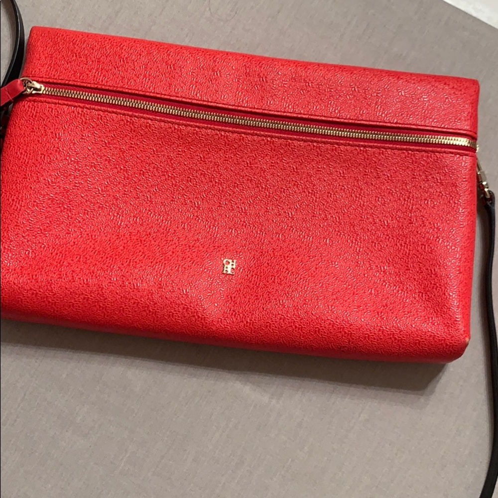 👜red CHHC purse